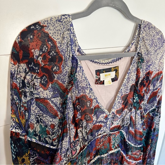 Anthropologie Maeve Annabella Floral Maxi Dress - Picture 5 of 11